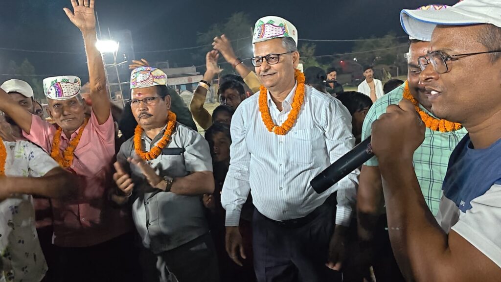 Ghoghardiha Night Cricket Tournament Inauguration