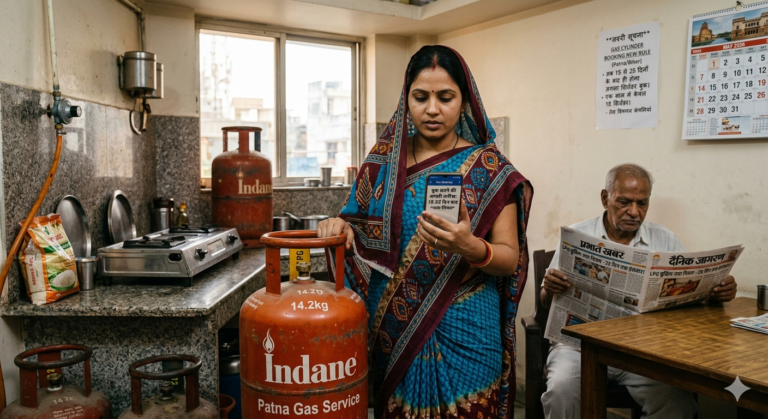 Gas Cylinder Booking Update: पटना सहित बिहार के इन जिलों में बदला LPG का रेट, अब इतने दिनों बाद ही होगा बुक